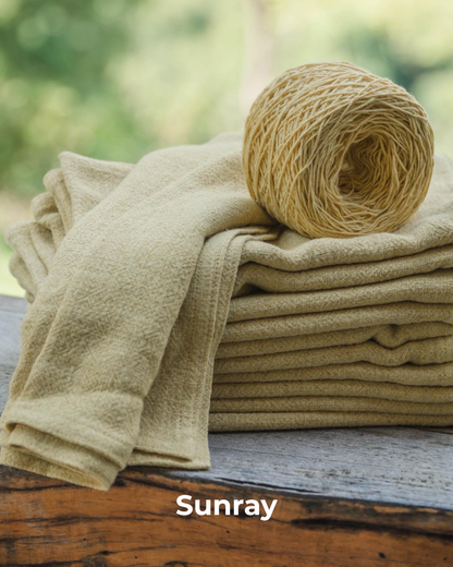 Naturally Dyed Tea Towel