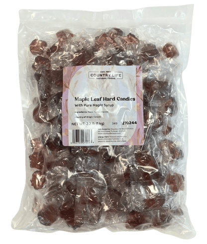 Maple Leaf Hard Candies, Individually Wrapped