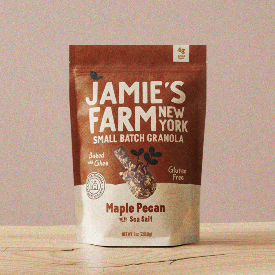 Maple Pecan Granola with Sea Salt