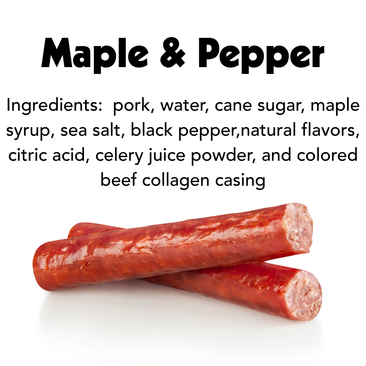 Craft Pork Snack Stick Sample (3 sticks total)