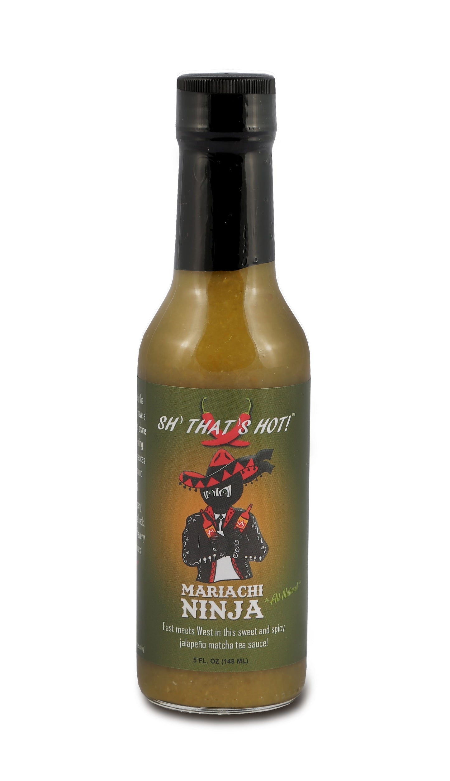 Mariachi Ninja hot sauce by SH' THAT'S HOT!