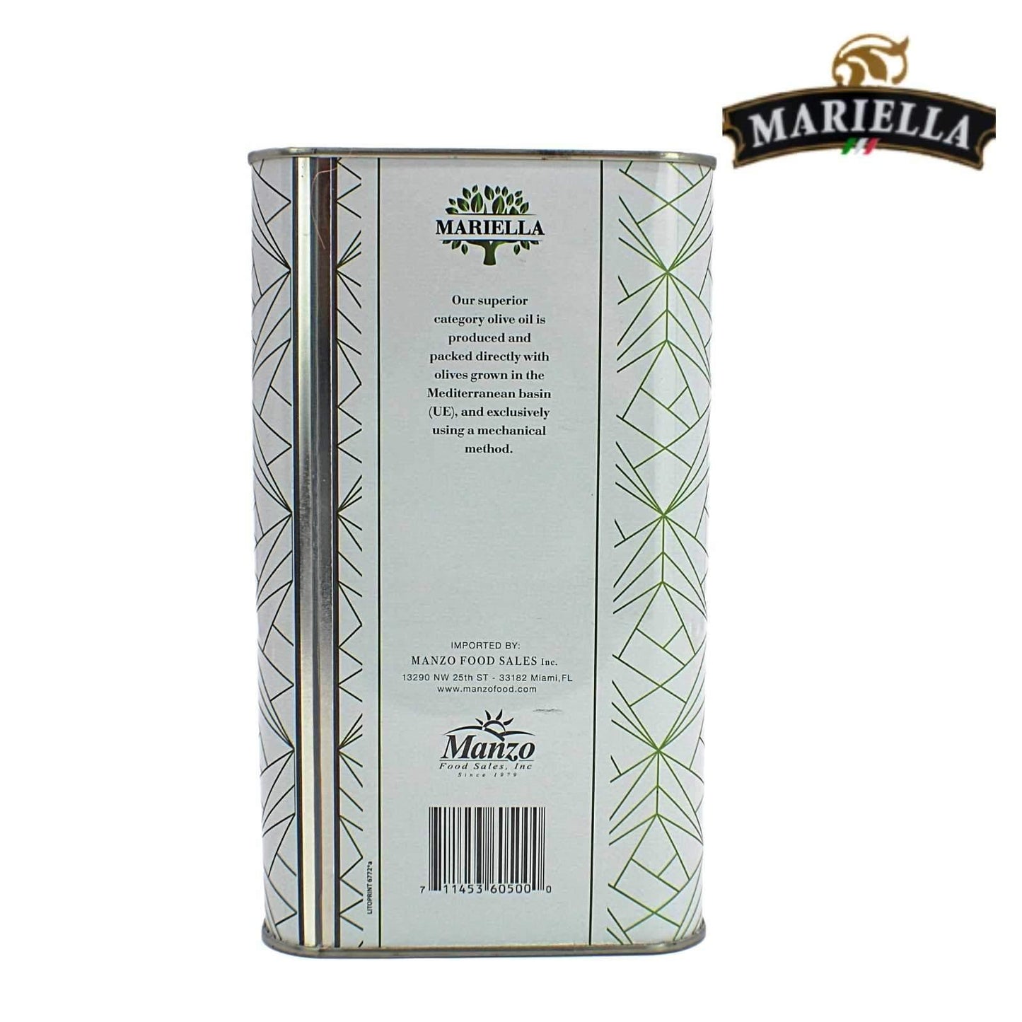 Mariella, Extra Virgin Olive Oil - 3L