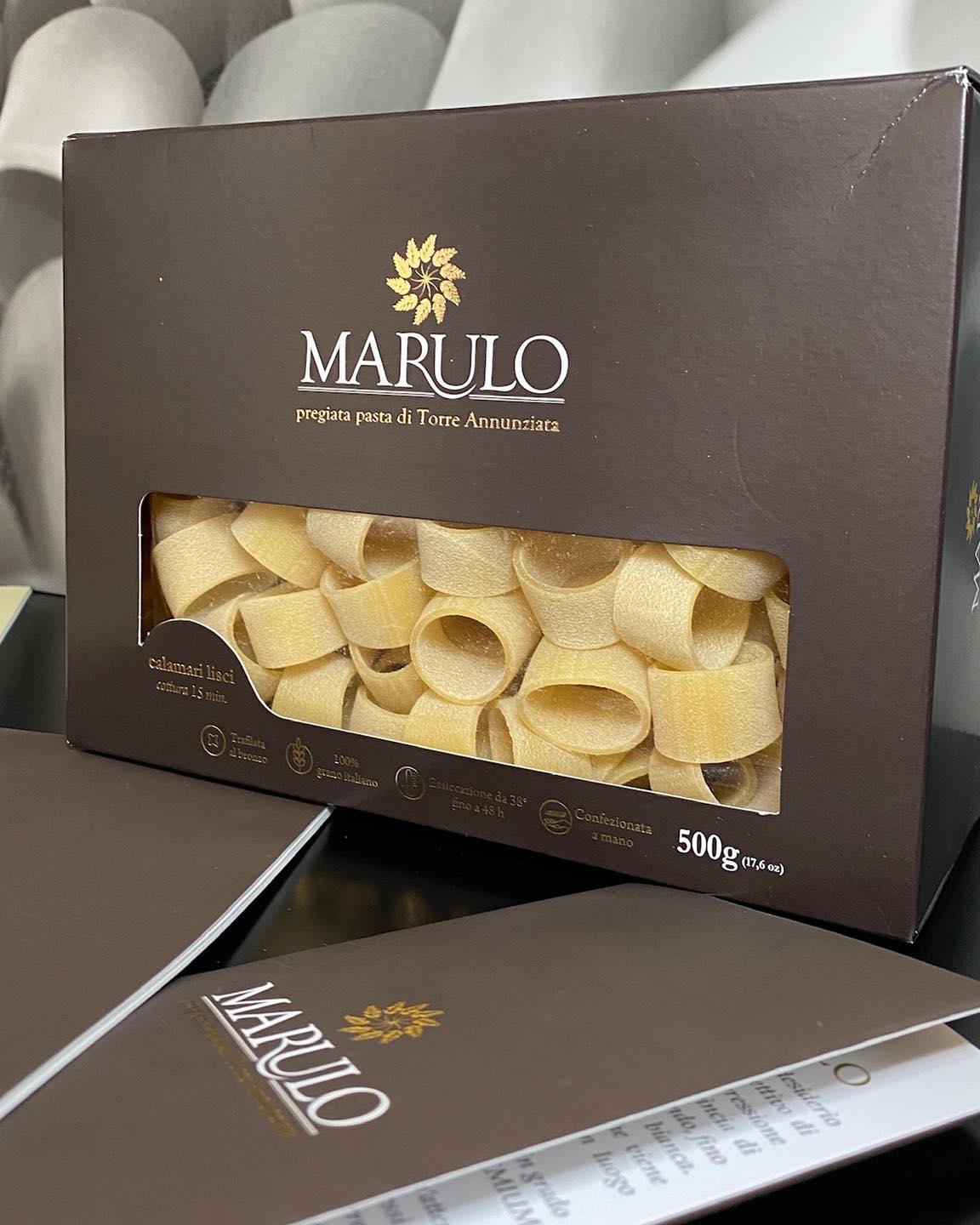 Marulo, Calamarata Homemade Artisan Pasta 500g