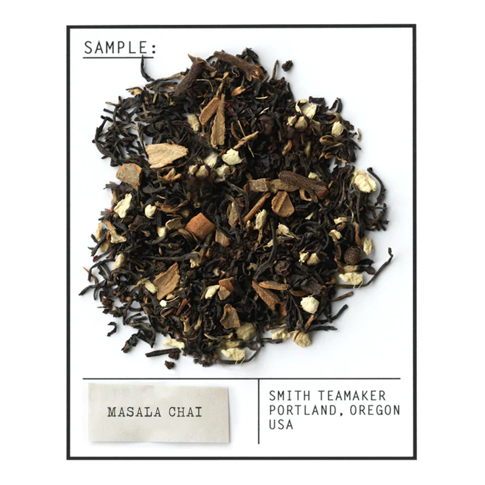 SMITH TEAMAKER - MASALA CHAI BLEND BLACK TEA BLEND NO. 33 (LOOSE LEAF, 1 LB)