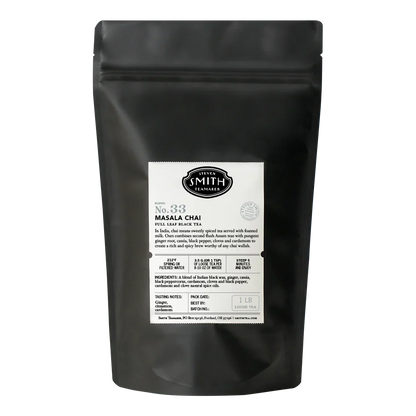 SMITH TEAMAKER - MASALA CHAI BLEND BLACK TEA BLEND NO. 33 (LOOSE LEAF, 1 LB)