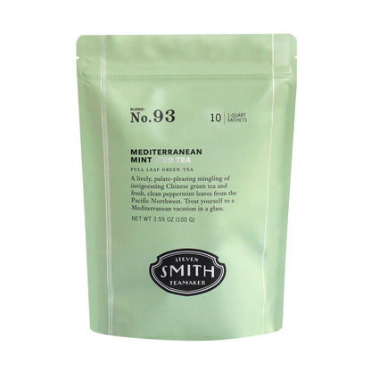 SMITH TEAMAKER - MEDITERRANEAN MINT ICED TEA NO. 93 (10 1QT SACHETS)