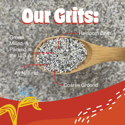 Western Heirloom Blue Corn Grits