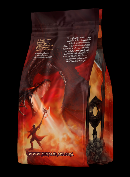 Metal Blade Records OFFICIAL Origins Coffee 1st Ed. (12oz) Bag