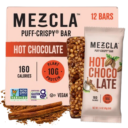 Mezcla Hot Chocolate Bars - 12 bars x 1.4 oz case