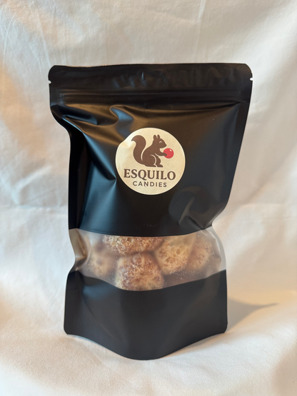 Freeze-Dried Chocolate Caramel Puffs