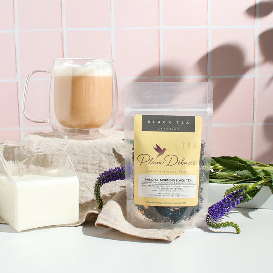 Plum Deluxe Tea Mindful Morning Tea Blend (Earl Grey)
