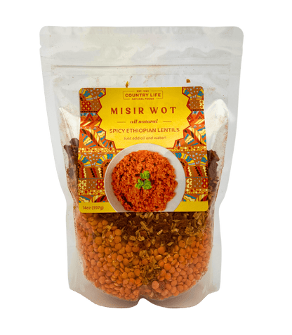 Misir Wot - Spicy Ethiopian Red Lentils