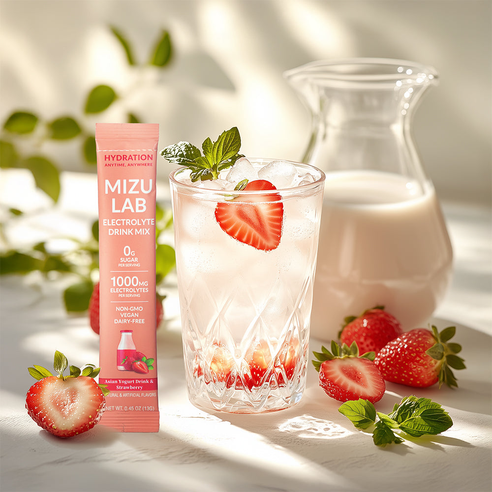 Yogurt Drink & Strawberry Electrolytes - Zero Sugar