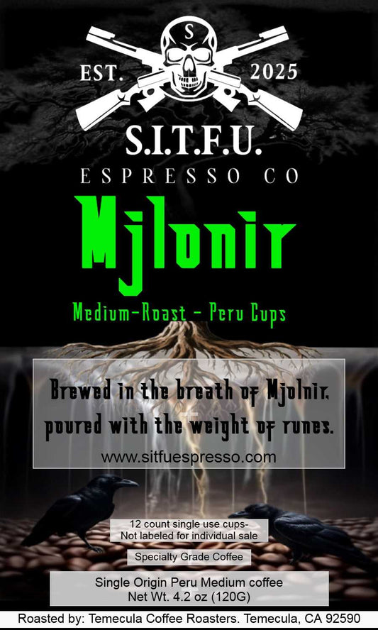 Mjlonir Peru Single Serve Cups