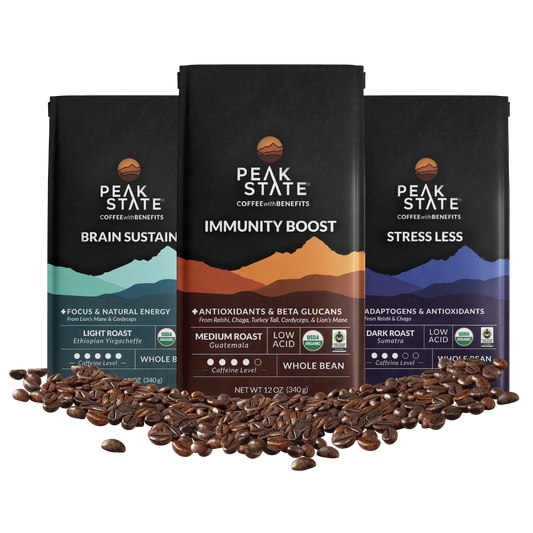 Peak State Coffee Variety Pack - Peak State Coffee-3 x 12 oz bags