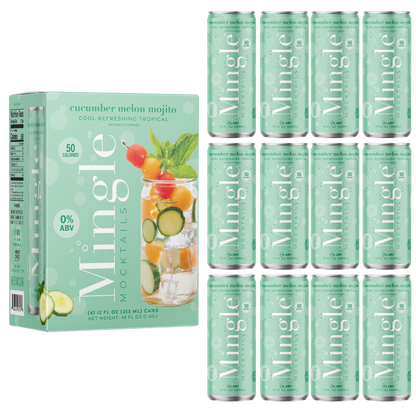 Cucumber Melon Mojito by Mingle Mocktails - Non Alcoholic Beverages