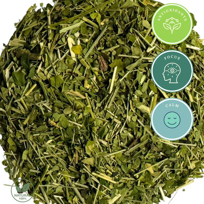 Moringa Pom Tea Green Tea Blend | Plant-based Tea Bags