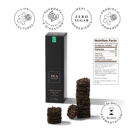 Moroccan Mint No. 26 |  Loose Leaf Green Tea Disc