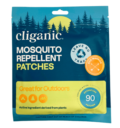 Mosquito Repellent Patches, Natural, Cliganic