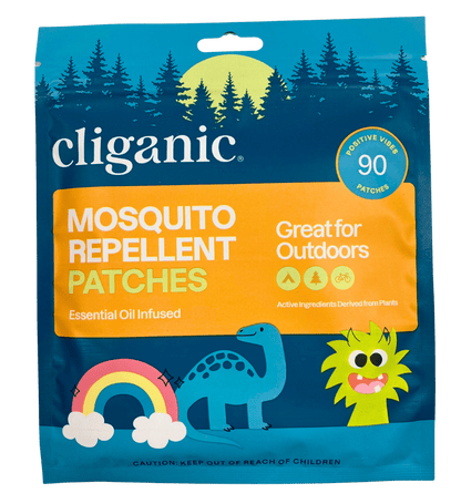 Mosquito Repellent Patches, Natural, Cliganic