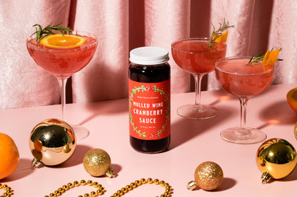 Mulled Wine Cranberry Sauce by Wood Stove Kitchen