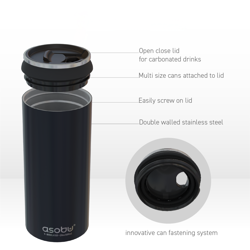 ASOBU® Blue Multi Can Cooler