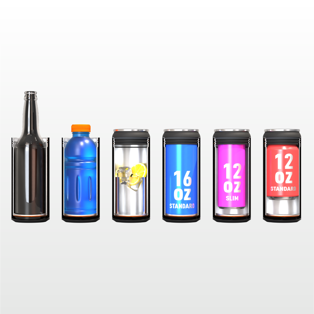 ASOBU® Blue Multi Can Cooler