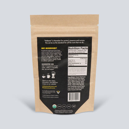 8 Mushroom Cacao Mix by Mālama Mushrooms Hawaii