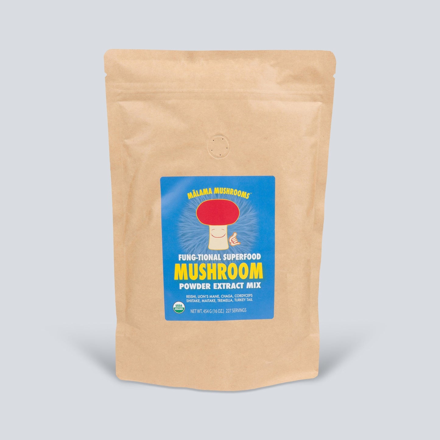 8 Mushroom Superfood Powder Mix by Mālama Mushrooms Hawaii