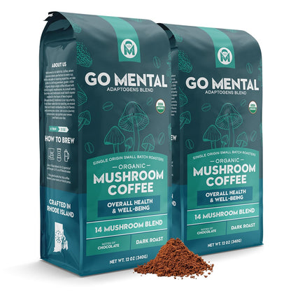 14 Mushroom Coffee Adaptogens Blend