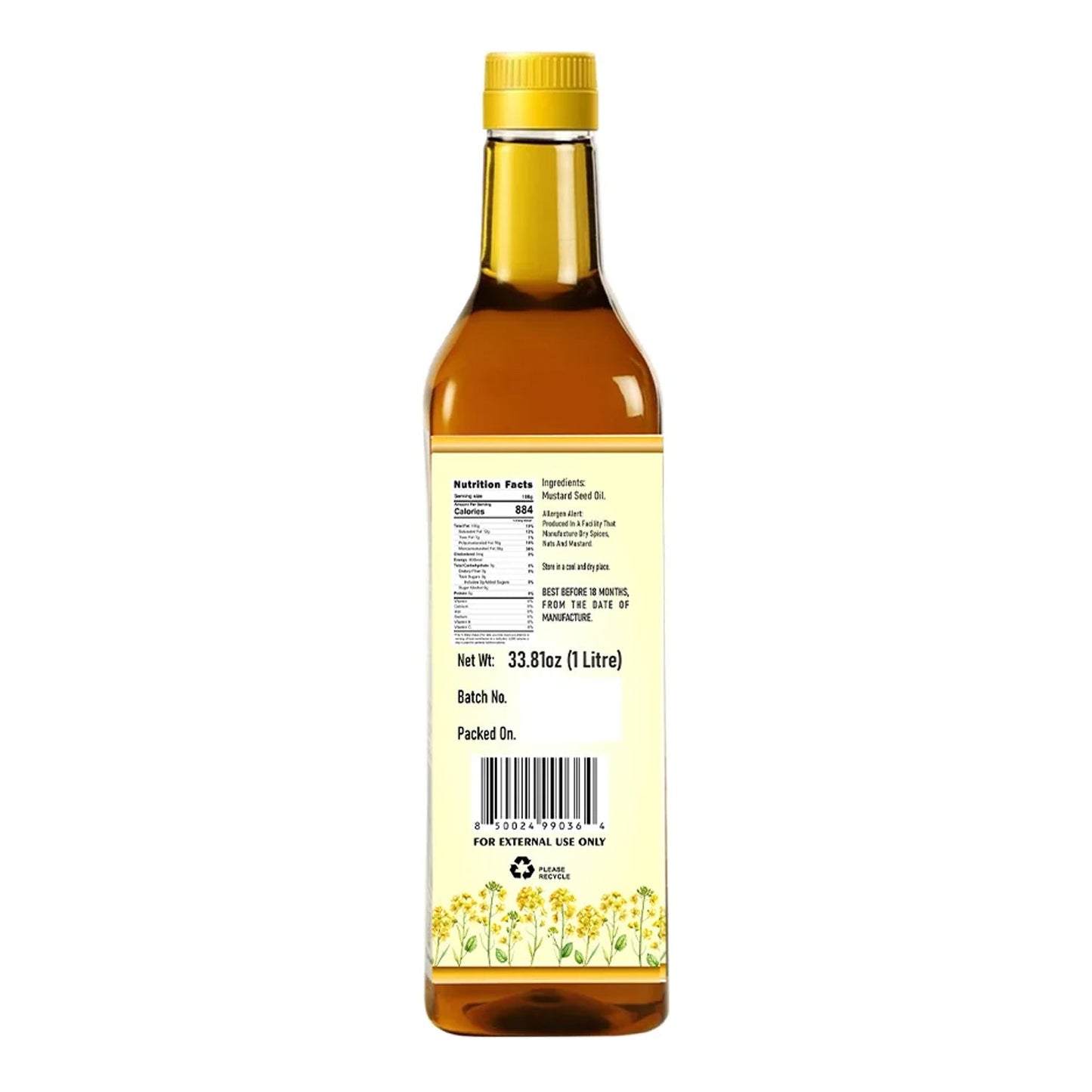 Pure Mustard Oil