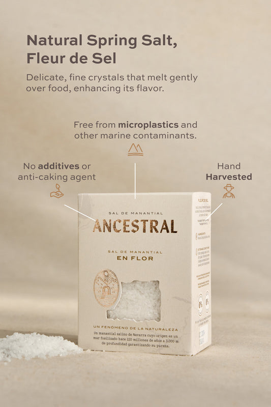 Natural Spring Salt, Fleur de Sel