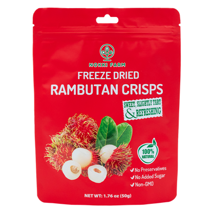 Freeze-Dried Rambutan Crisps