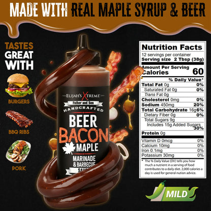Beer Bacon Maple BBQ Sauce