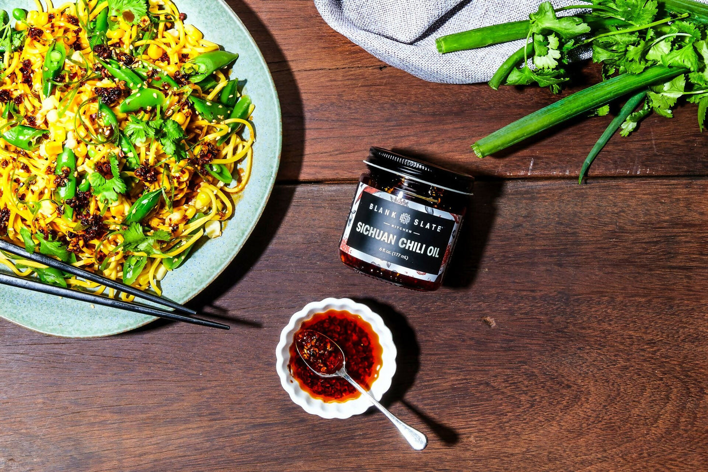 Blank Slate Sichuan Chili Oil Jar - 12 jars x 6oz case