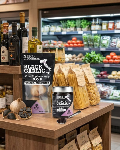 NERO FERMENTO Italian Whole Black Garlic Powder 1.05 oz (30 g)