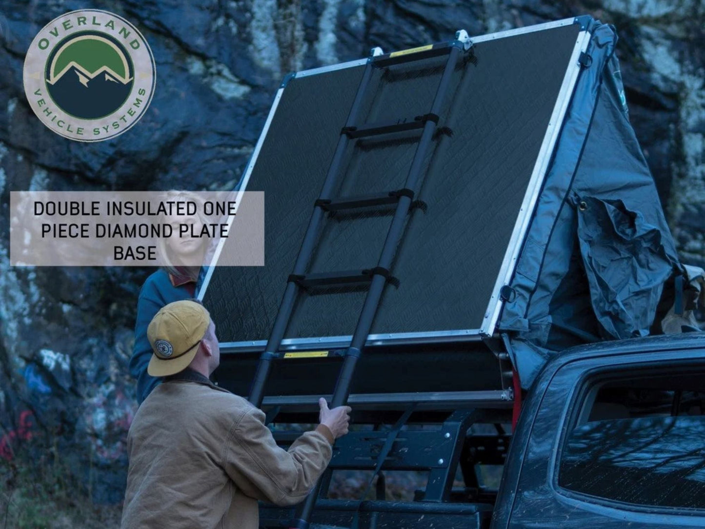 Overland Vehicle Systems Nomadic 4 Roof Top Tent - 4 Person