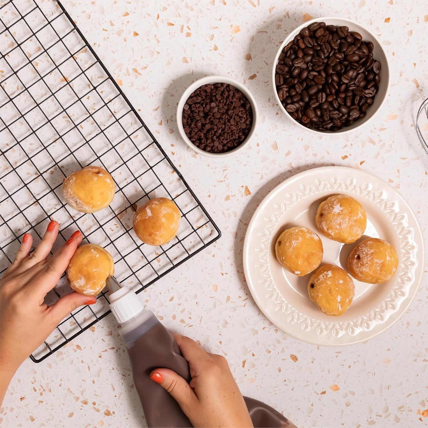 Nutlicious, Hazelnut Mocha Spread for Food Service Bucket, 9lb