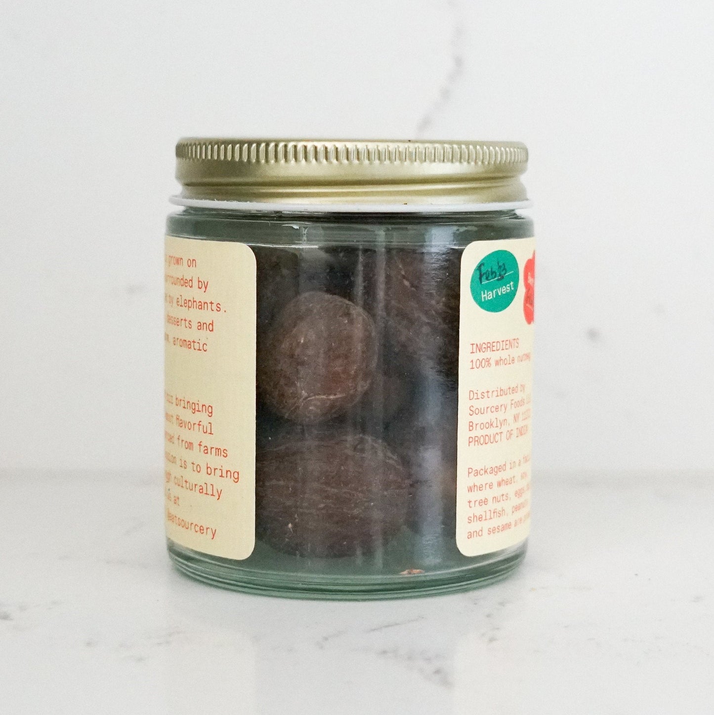 Sourcery Nutmeg Jars - 6 Jars x 1 Case