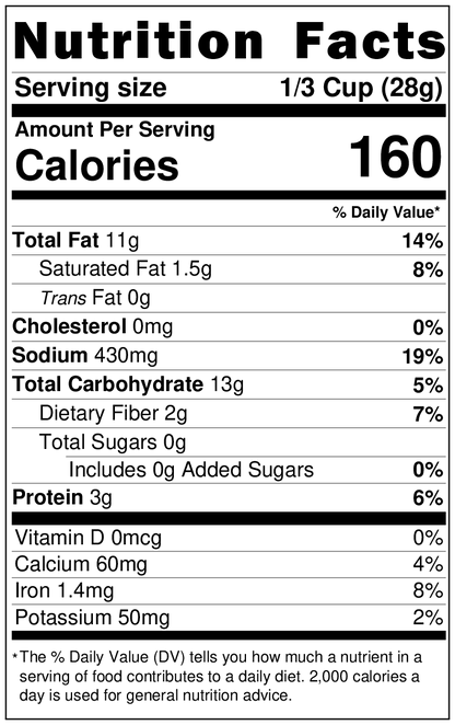 Sesame Sticks, Salted