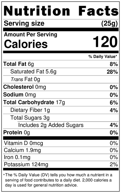 Banana Chips, Sweetened, Organic