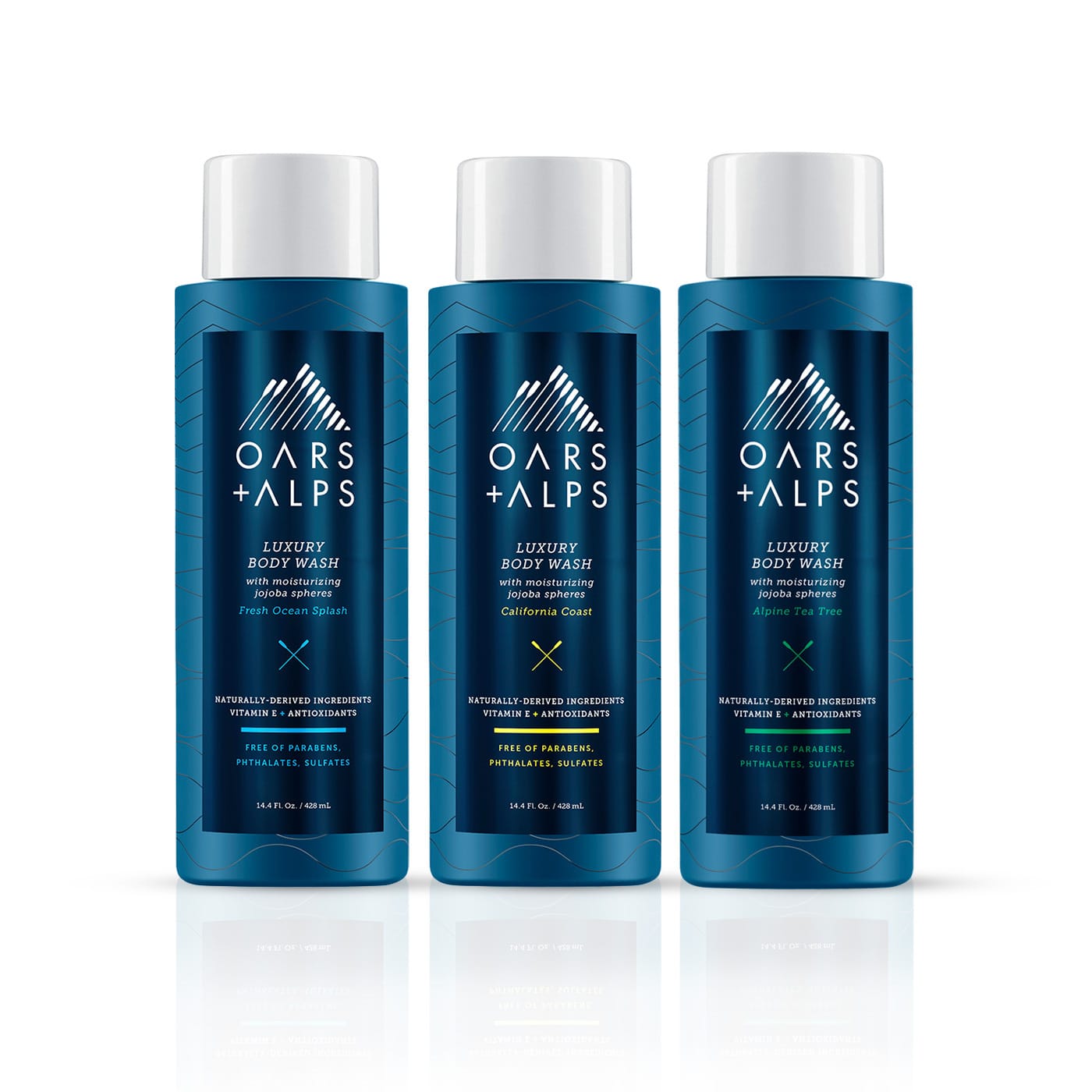 Oars + Alps Body Wash Trio
