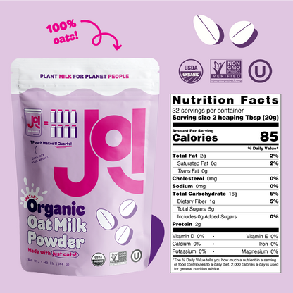 Instant Organic Oat Milk, 2-Pack by JOI