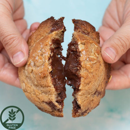 Oatmeal Peanut Butter & Chocolate LavaCookies