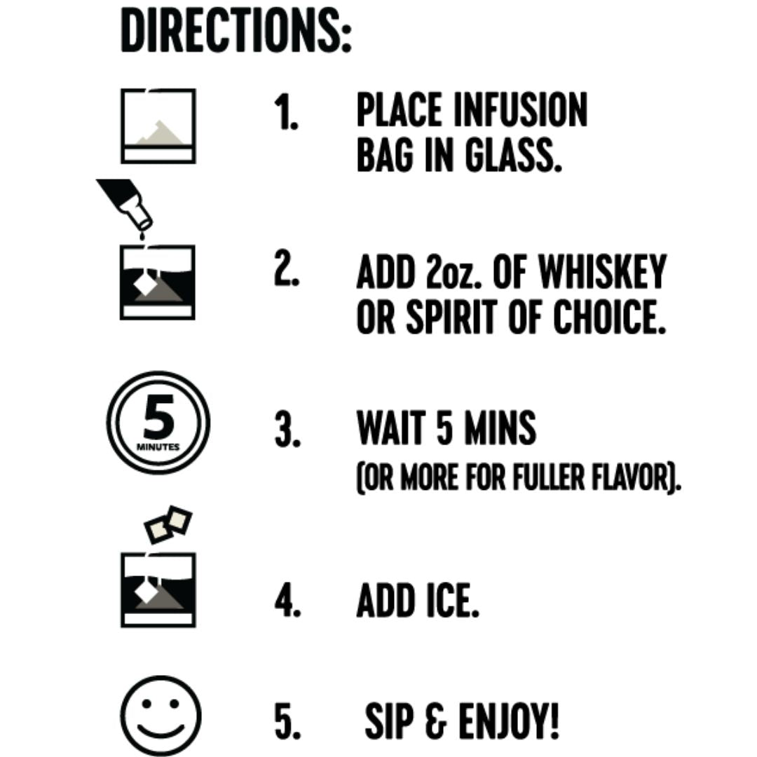 Old Fashioned – Travel Cocktail Infusion - Flavor Sampler