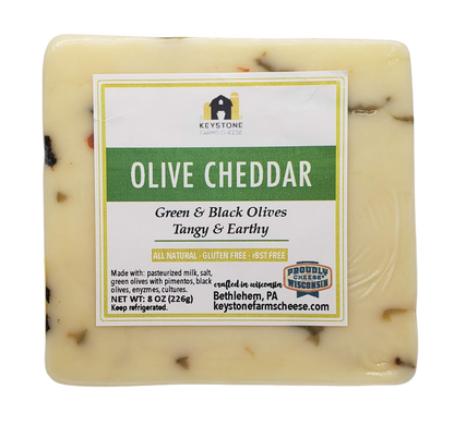 Olive White Cheddar