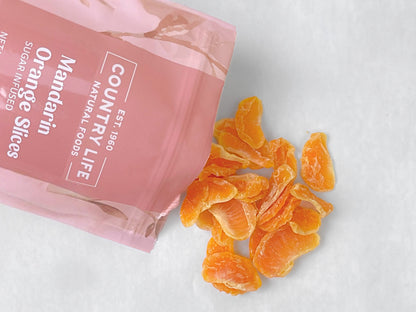 Mandarin Orange Slices, Dried, Infused