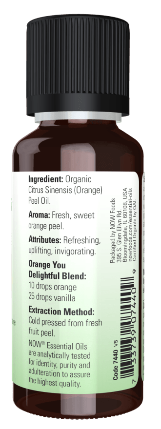 Orange Essential Oil, Organic