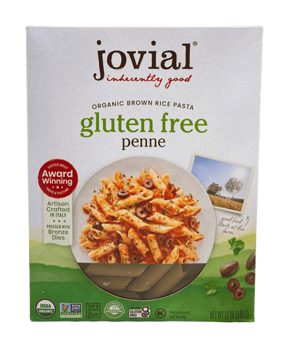 Penne, Brown Rice, Organic, Jovial, Gluten-Free