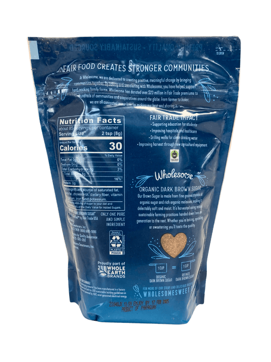 Brown Sugar, Dark, Organic